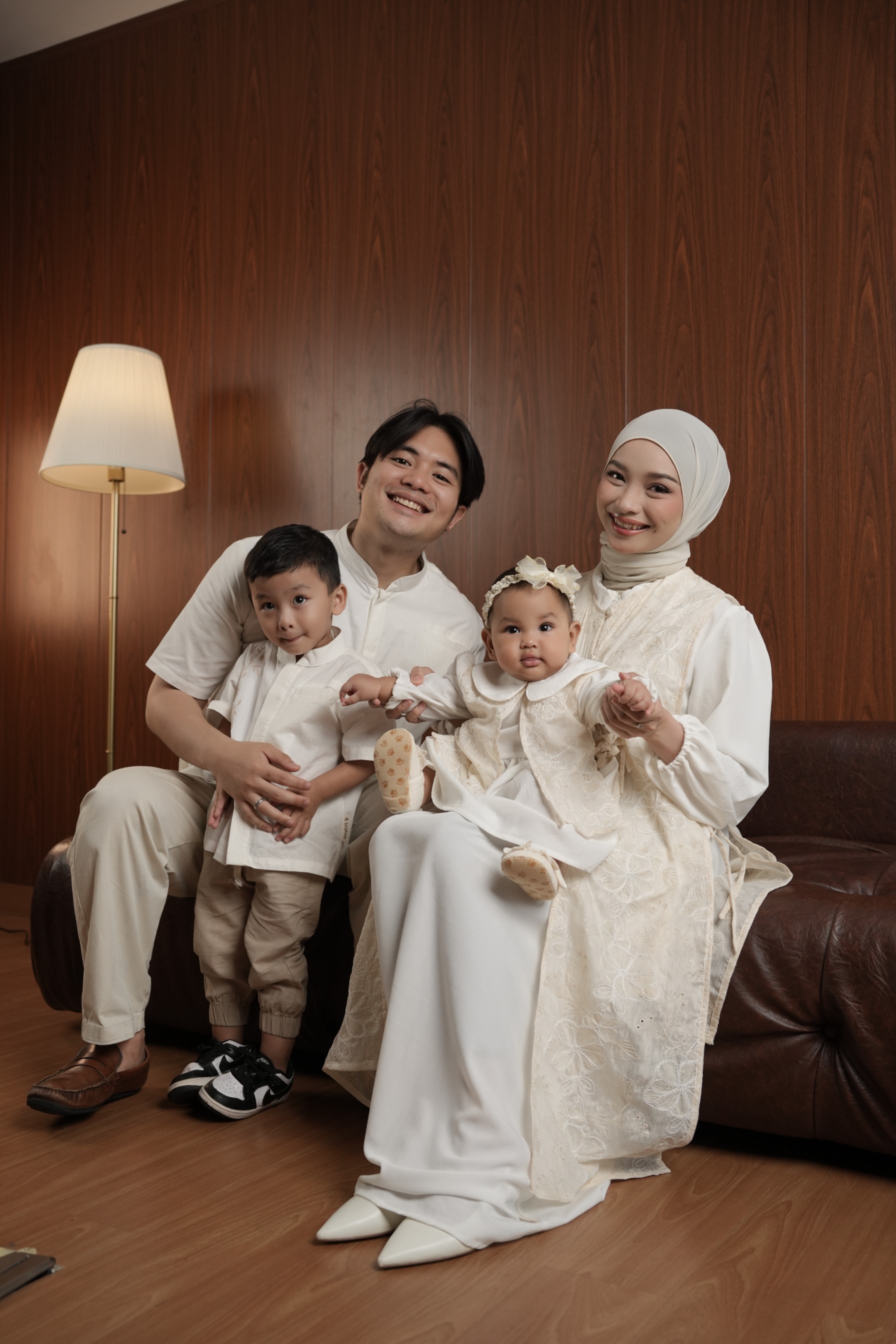 Foxandbunny x Sasinari - Baju Muslim Keluarga Semai Eid Family Series Koleksi Lebaran Premium