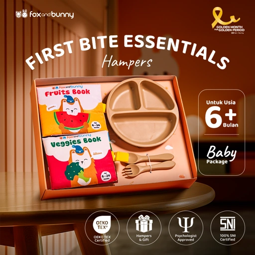 Image of FoxandBunny - Hampers Newborn Eksklusif - First Bite Essentials Series - Kado Lahiran