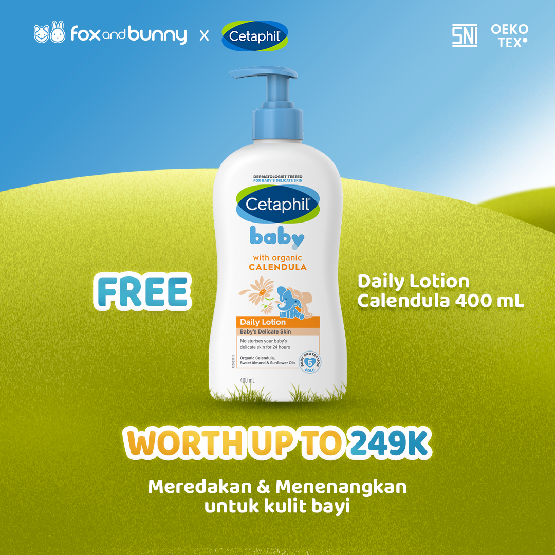 [FREE GIFT] Cetaphil Baby Daily Lotion Calendula 400 mL