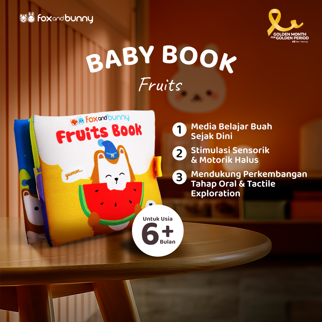 FoxandBunny | Hampers Newborn Eksklusif | Fruity Bites Series | Kado Lahiran