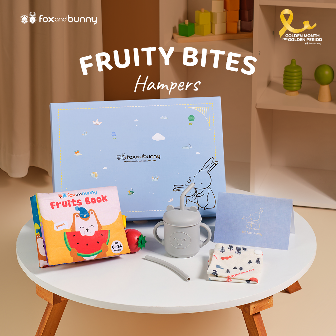 FoxandBunny | Hampers Newborn Eksklusif | Fruity Bites Series | Kado Lahiran