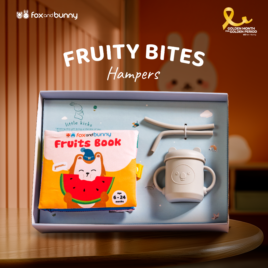 FoxandBunny | Hampers Newborn Eksklusif | Fruity Bites Series | Kado Lahiran
