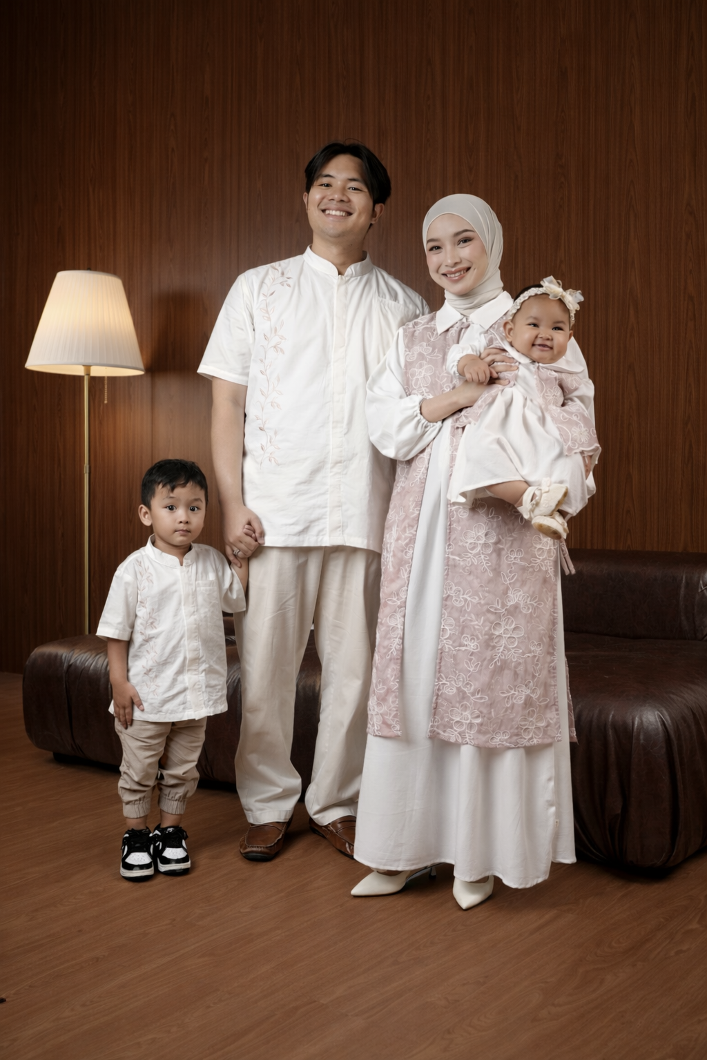 Foxandbunny x Sasinari - Baju Muslim Keluarga Semai Eid Family Series Koleksi Lebaran Premium