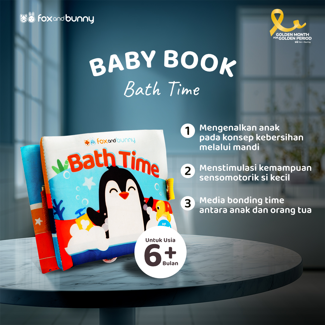 Hampers Baby Bliss Series Siap Training & Mandi by foxandbunny | Paket Kado Hadiah Anak Premium