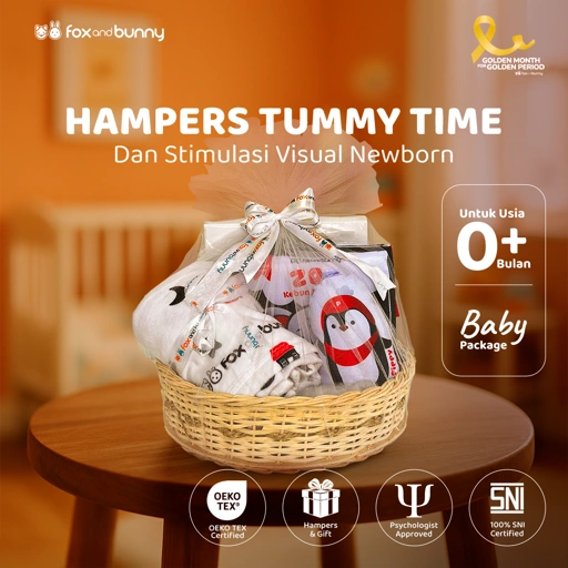 Image of Foxandbunny - Hampers Bayi Kado Mainan Edukasi Anak 0+ Bulan Baby Newborn Gift Set Series Kasih