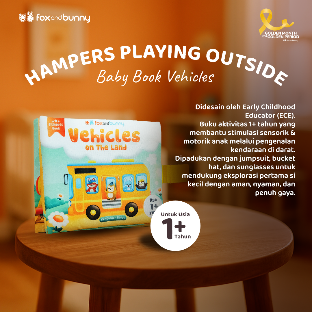 Foxandbunny - Hampers Anak Kado Mainan Edukasi Anak 1+ Tahun Gift Set Series Playing Outside