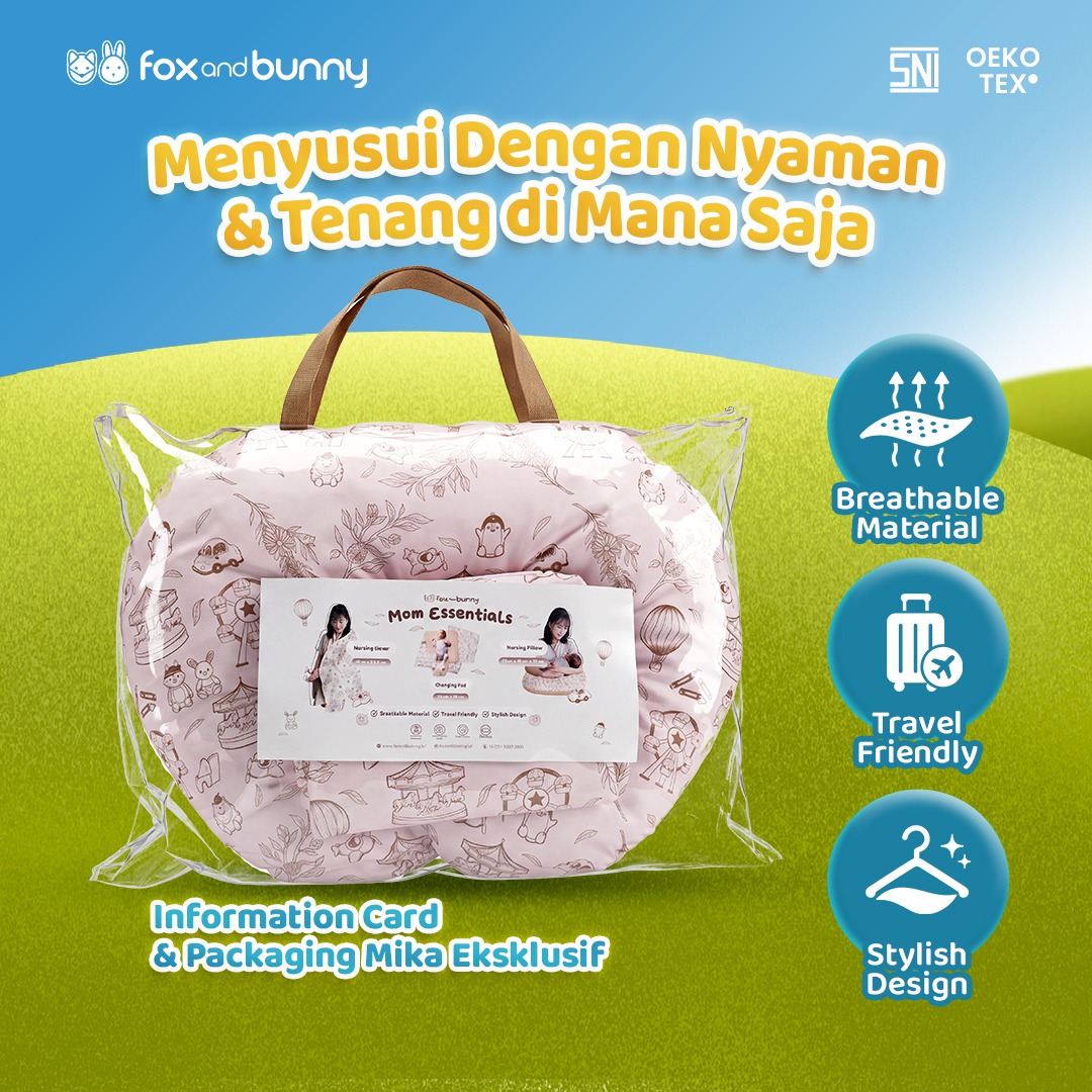 Foxandbunny - Set Perlengkapan Menyusui Premium Mom Essentials