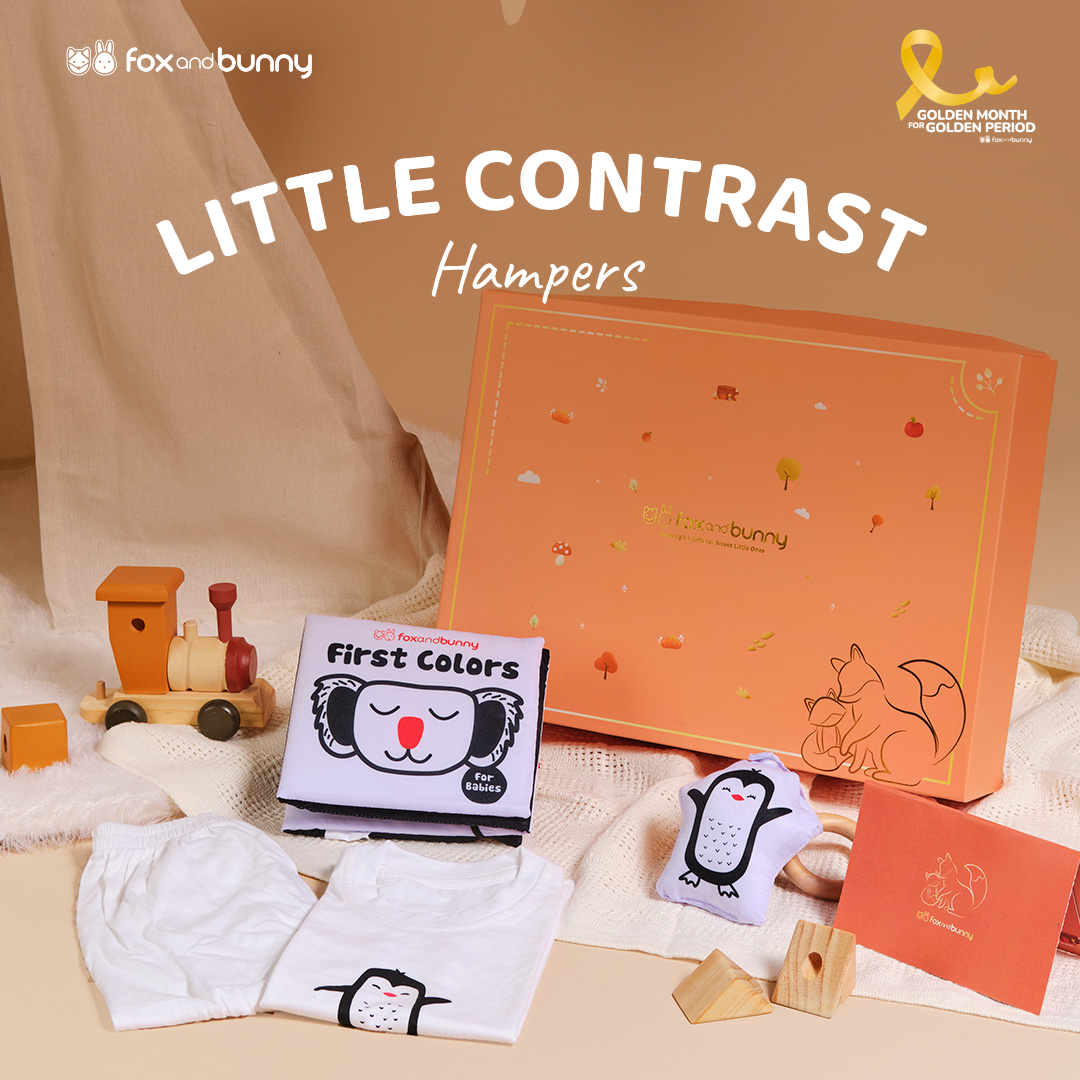 FoxandBunny - Hampers Newborn Eksklusif - Little Contrast Series - Kado Lahiran