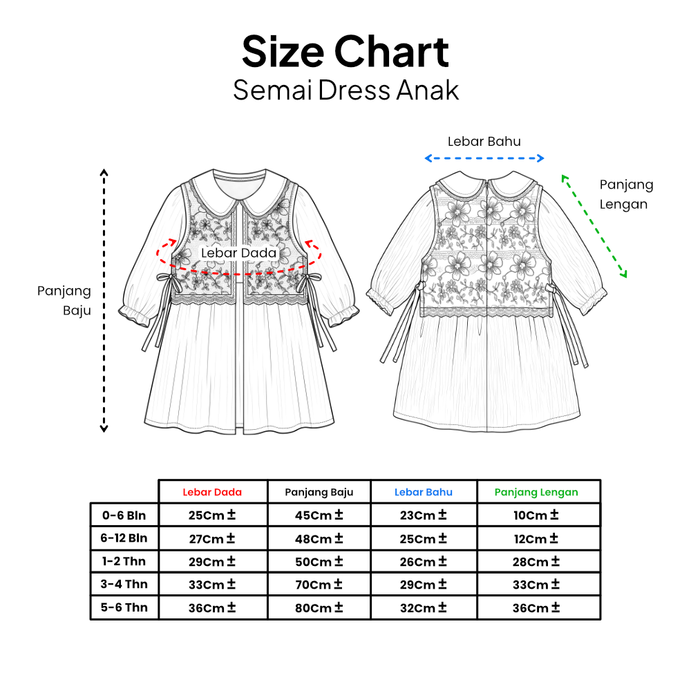 Foxandbunny x Sasinari - Baju Muslim Keluarga Semai Eid Family Series Koleksi Lebaran Premium