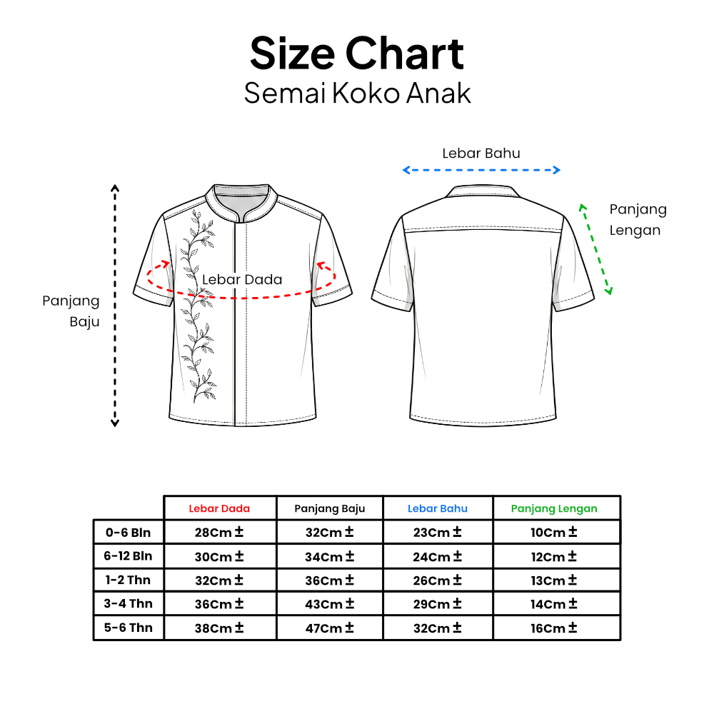 Foxandbunny x Sasinari - Baju Muslim Keluarga Semai Eid Family Series Koleksi Lebaran Premium
