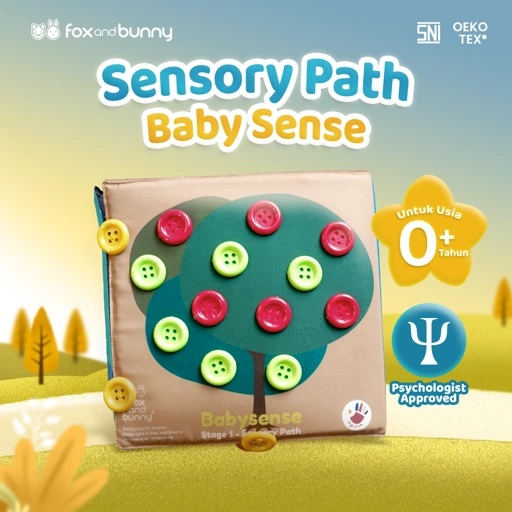 Image of Foxandbunny - Sensory Path | Stage 1 | Baby Sense | Usia 0-3 thn