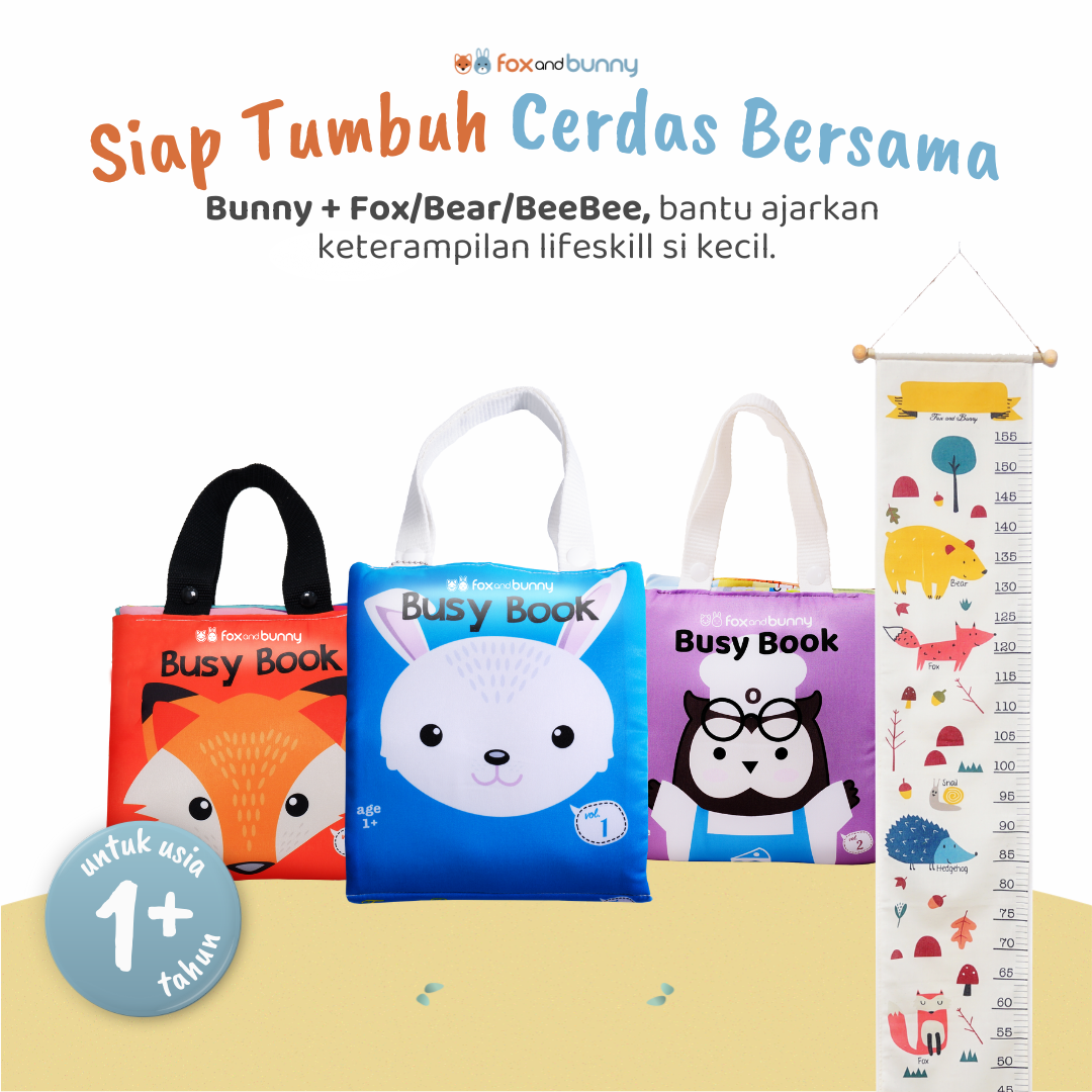 SMART - 3 Busy Book + Growth Chart