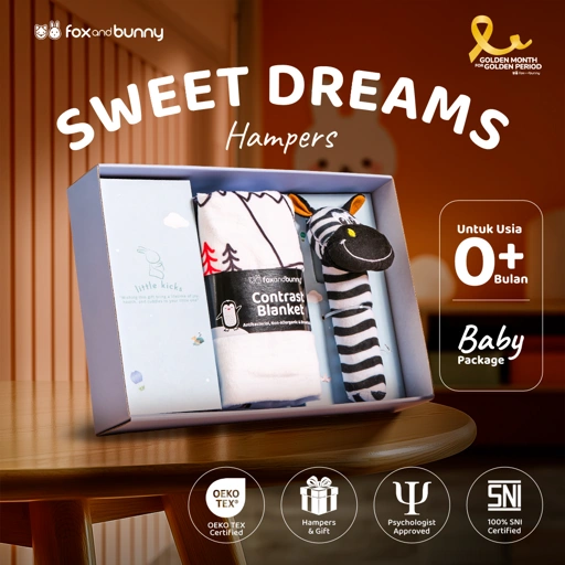 Image of FoxandBunny | Hampers Newborn Eksklusif | Sweet Dreams Series | Kado Lahiran