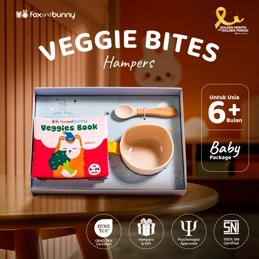 Image of FoxandBunny | Hampers Newborn Eksklusif | Veggie Bites Series | Kado Lahiran