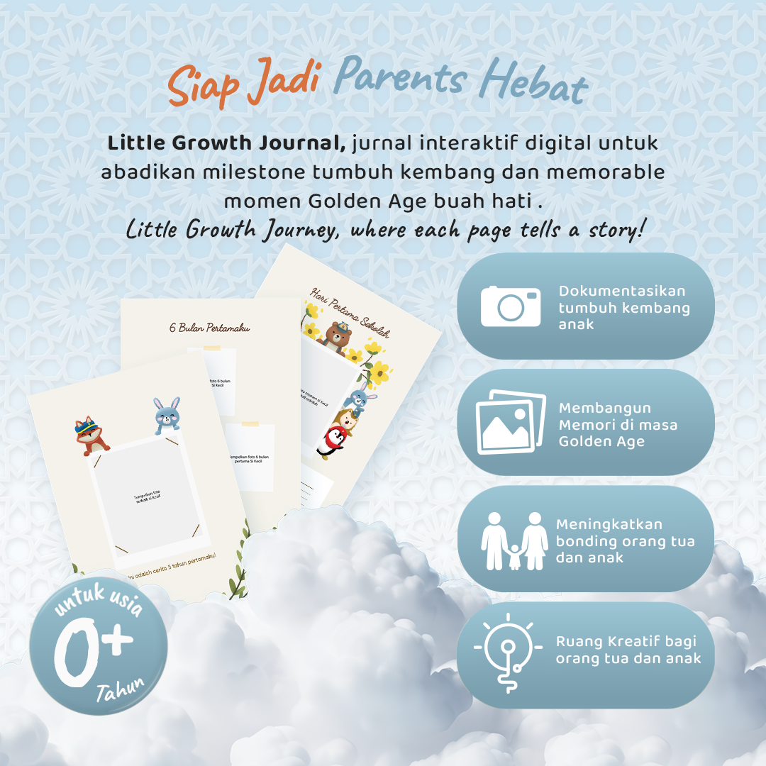 Foxandbunny - E-Book Little Growth Journal | Edukasi Bayi Anak Usia 0+ Tahun