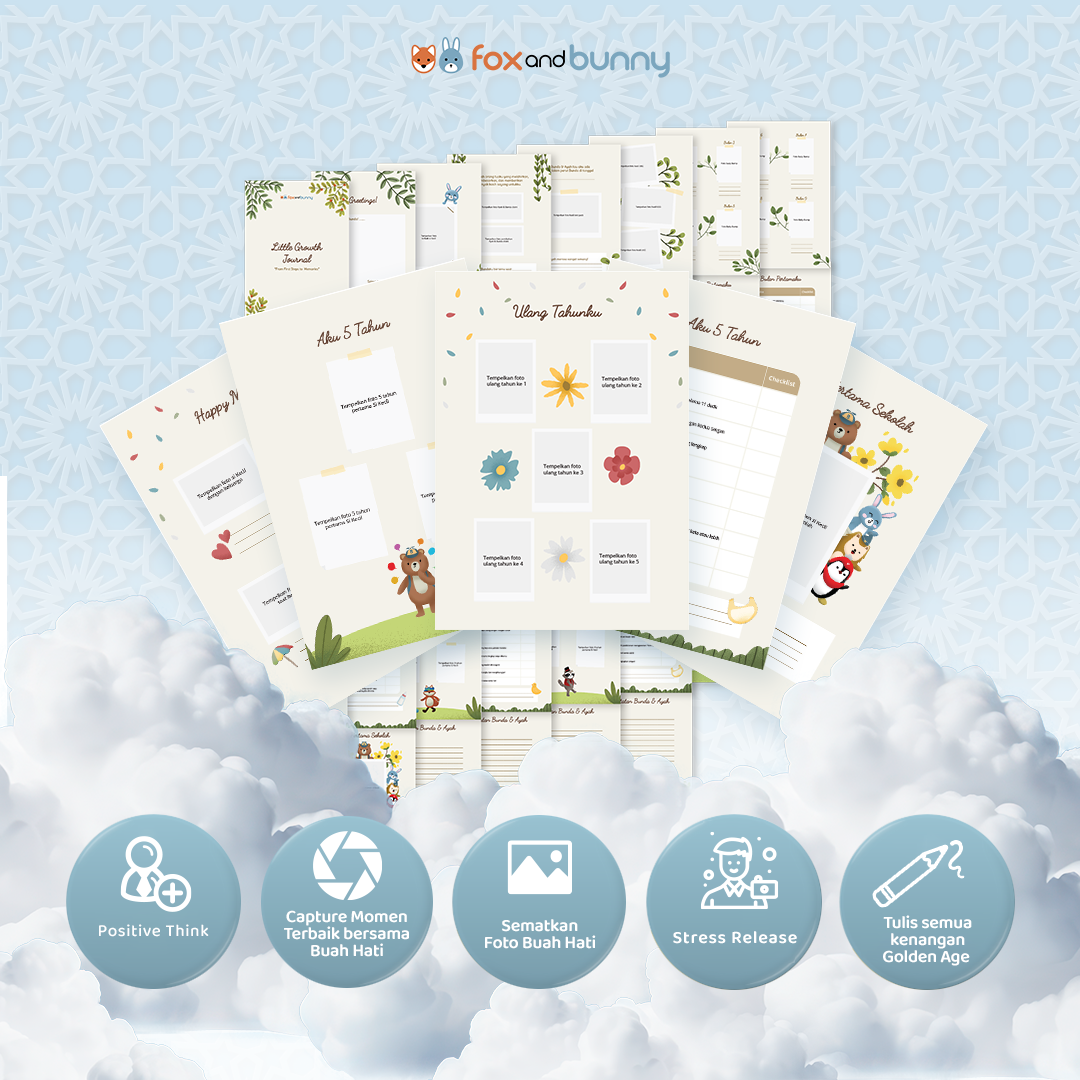 Foxandbunny - E-Book Little Growth Journal | Edukasi Bayi Anak Usia 0+ Tahun