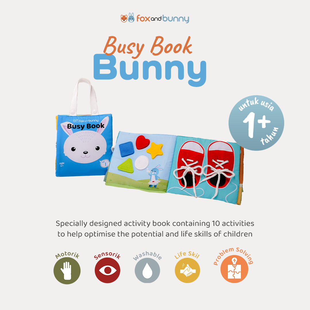 FUN - 1 Bunny + 3 Baby Book