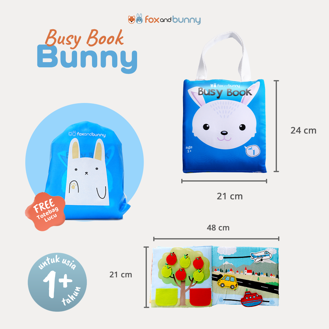 Busy Book Vol. 1- Bunny