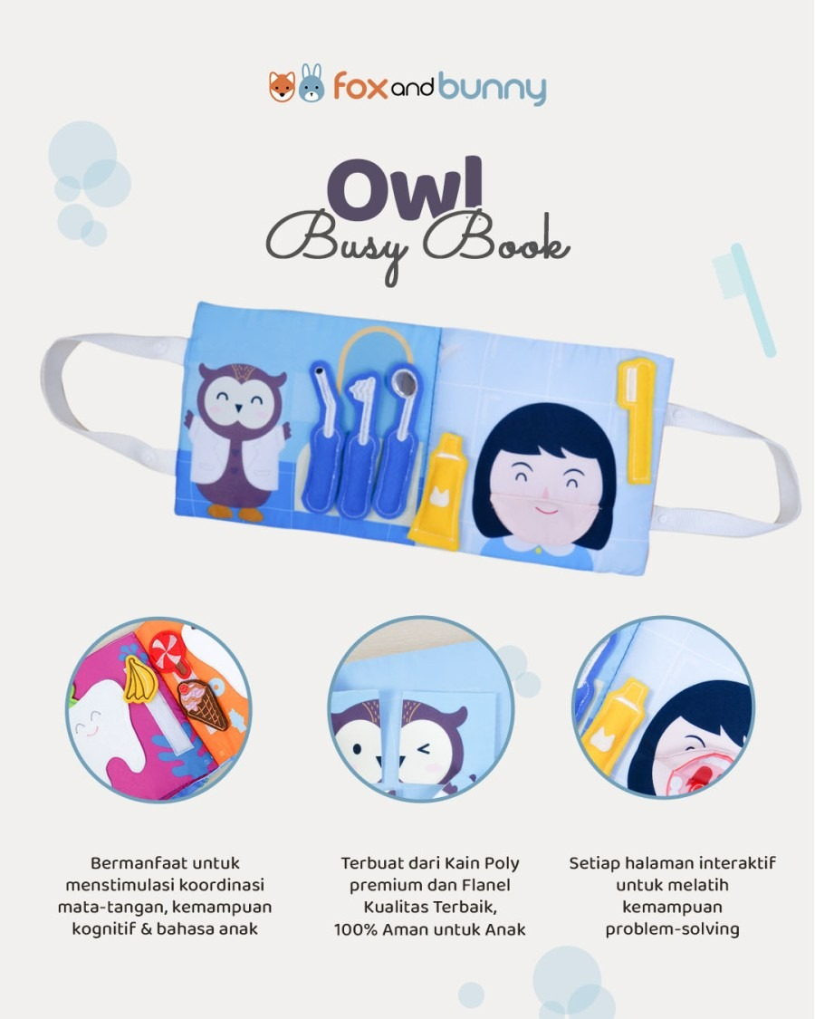 Busy Book Owl Series