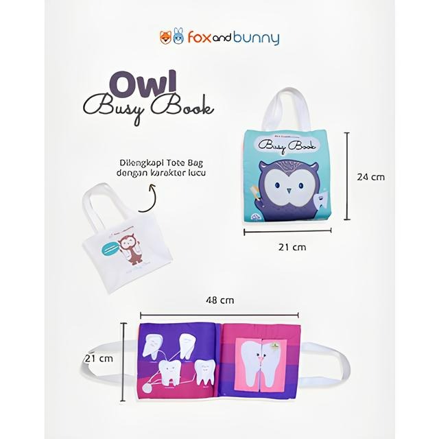 Busy Book Owl Series