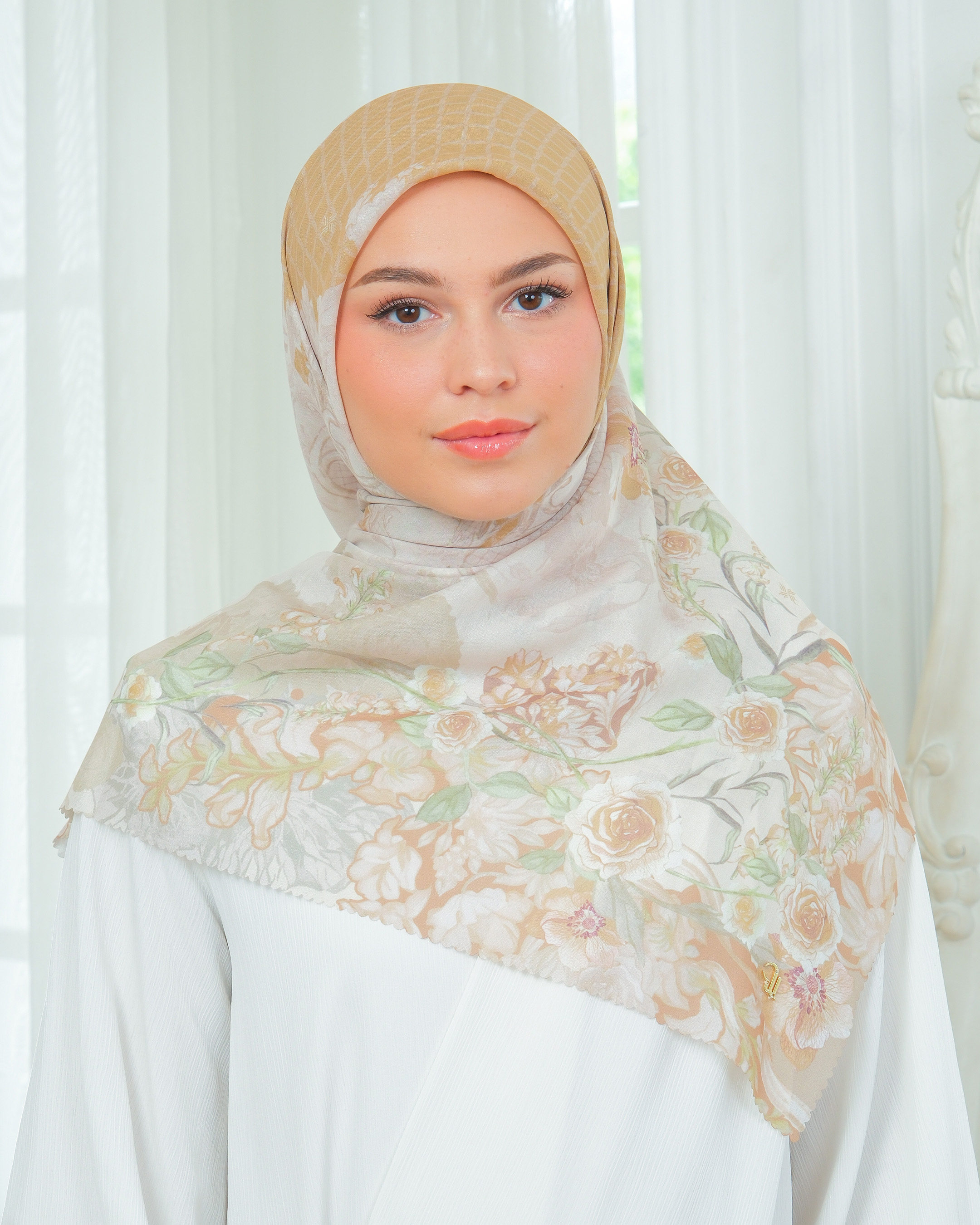 IRANA SCARF - HONEY