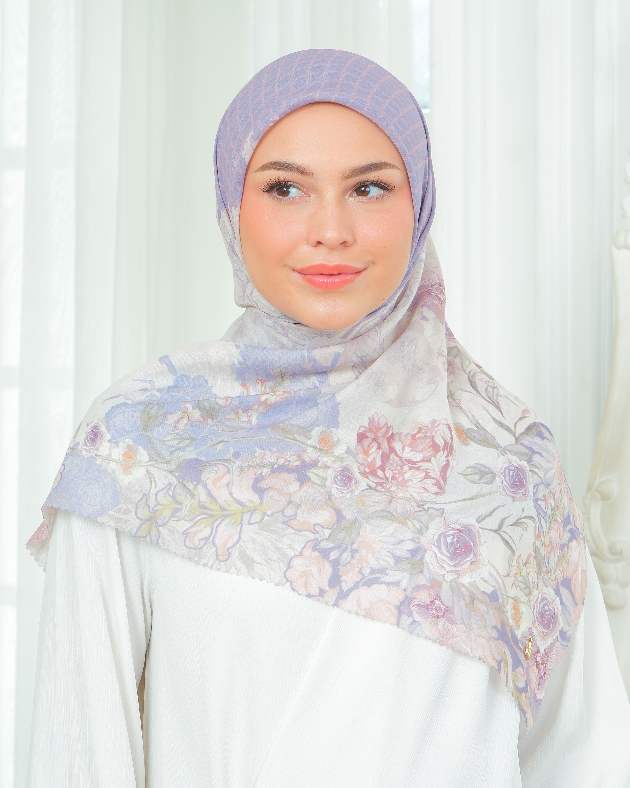 IRANA SCARF - VIOLET