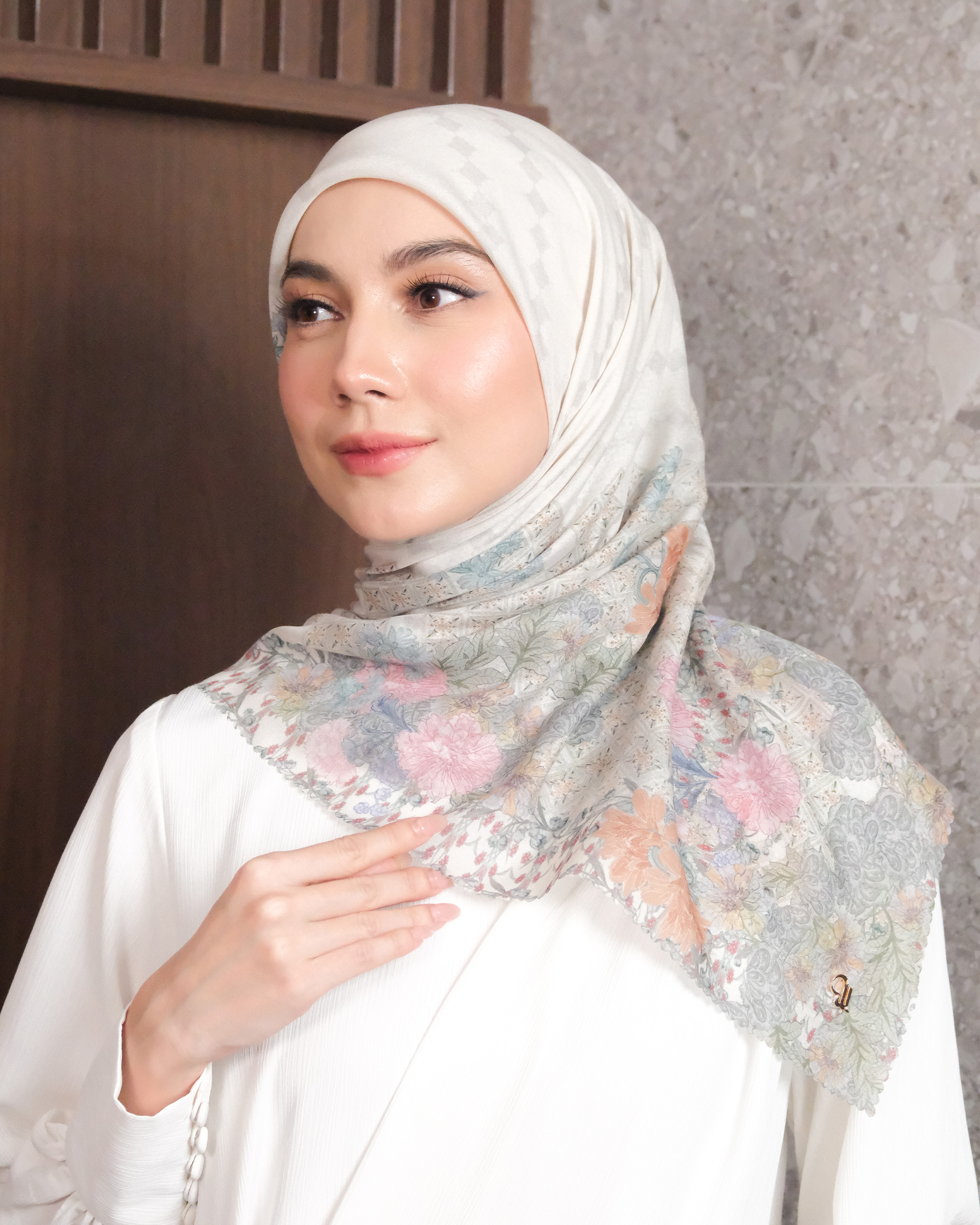 ARAYA SCARF - BONE