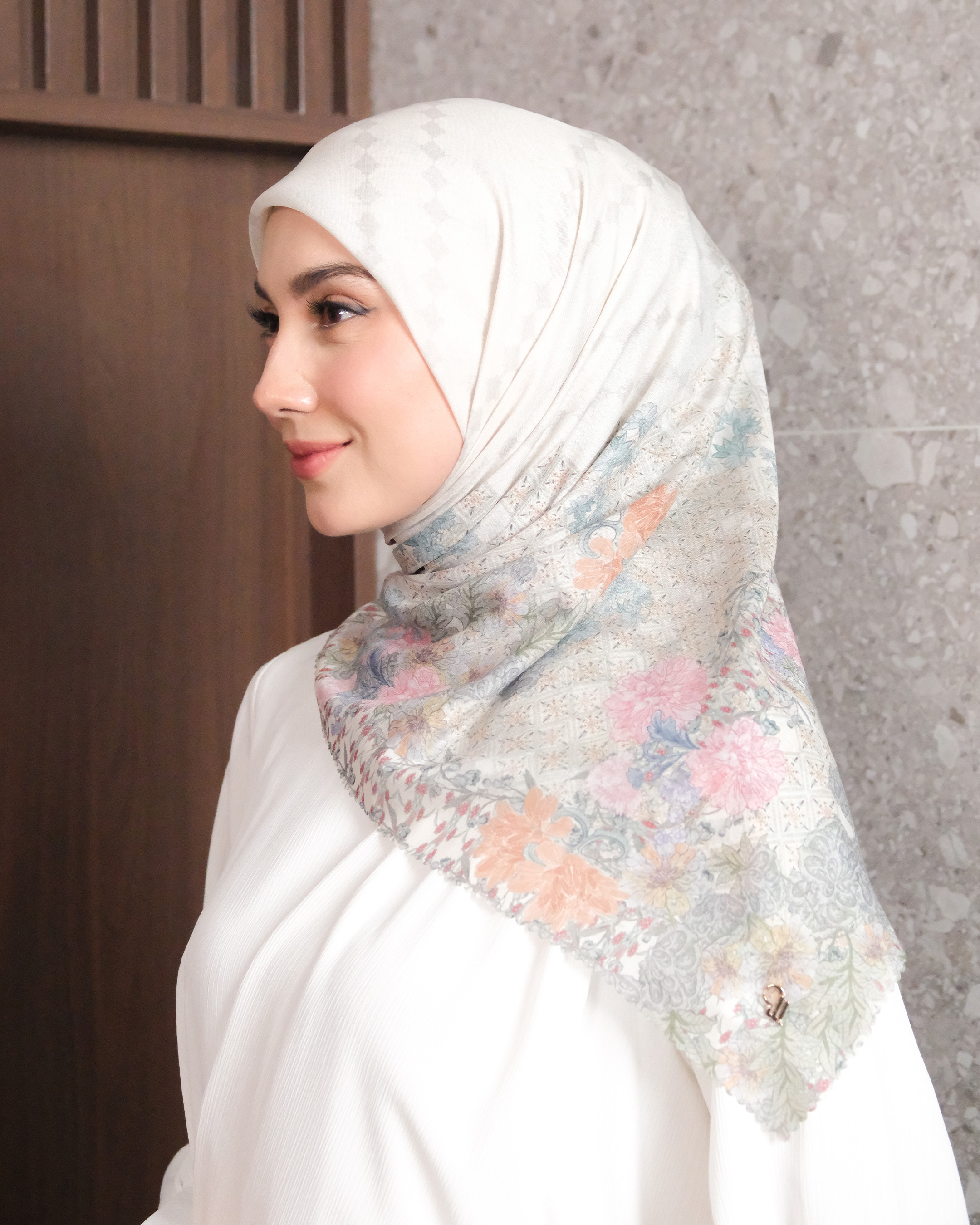 ARAYA SCARF - BONE