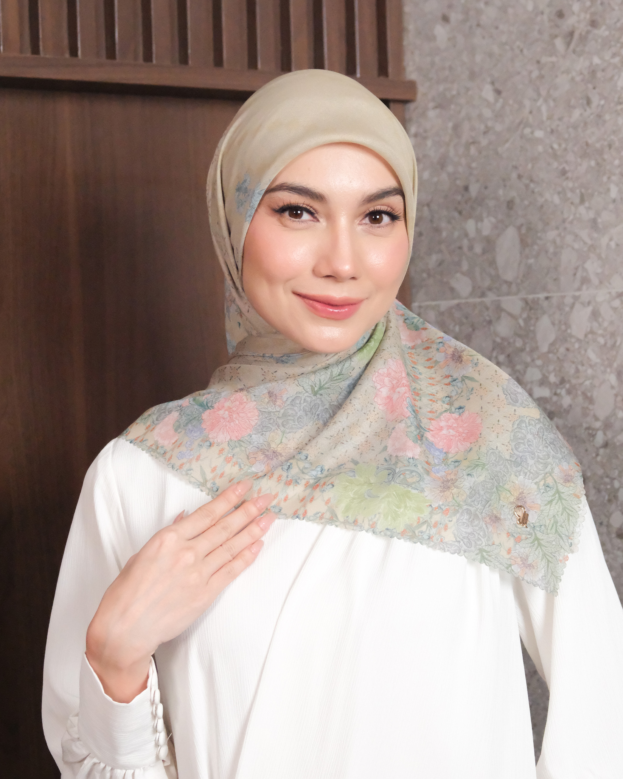 ARAYA SCARF - BUTTER