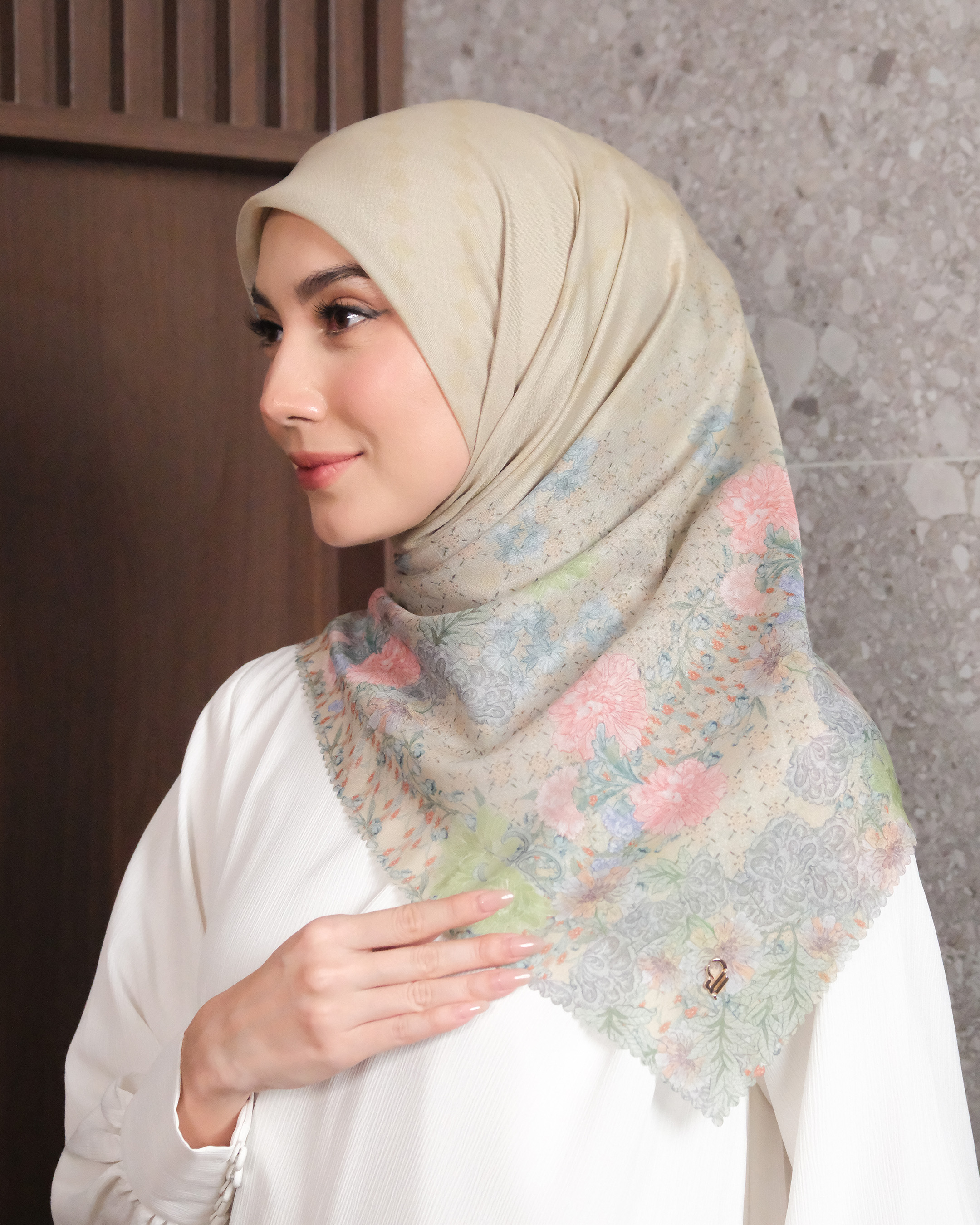 ARAYA SCARF - BUTTER