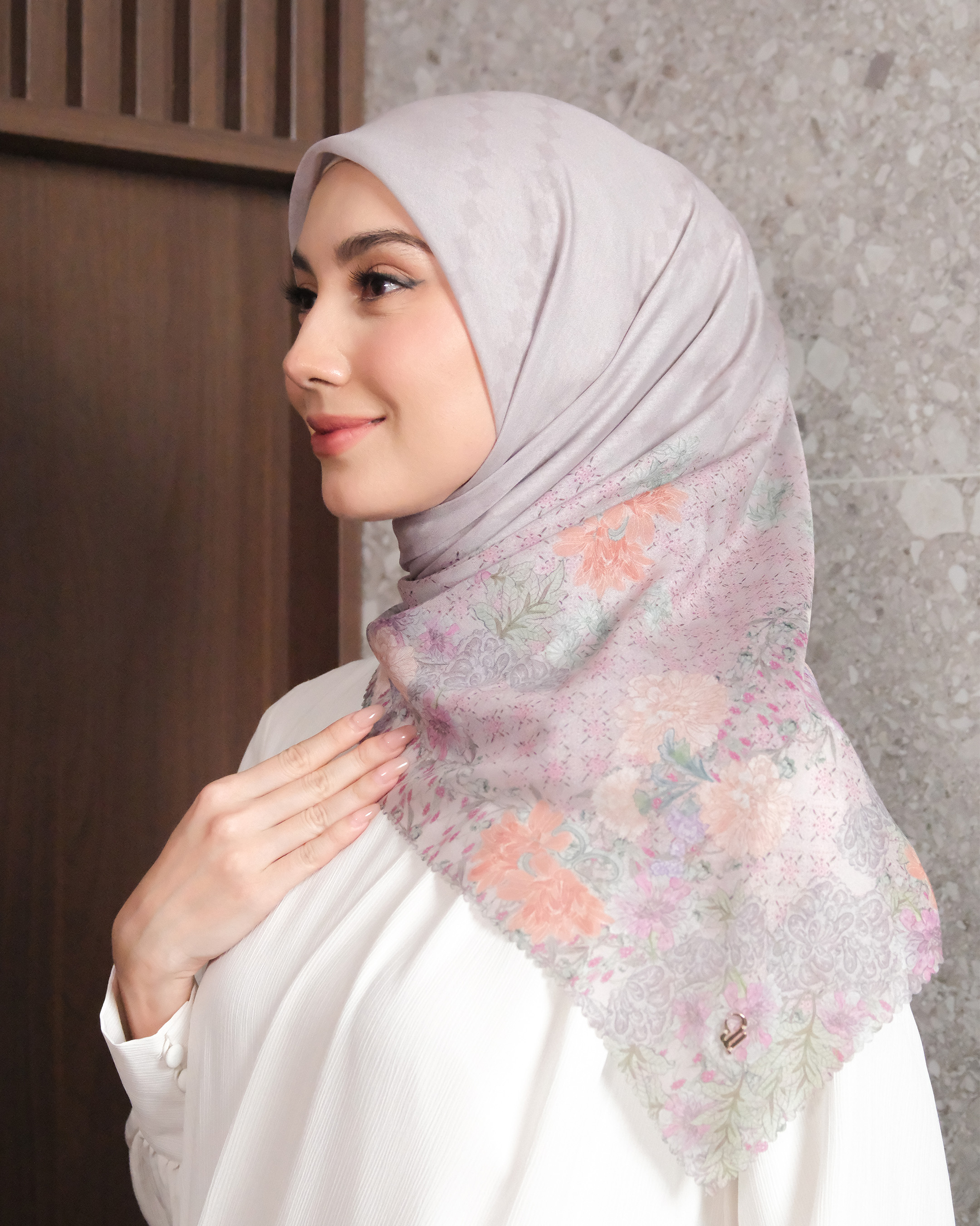 ARAYA SCARF - PURPLE