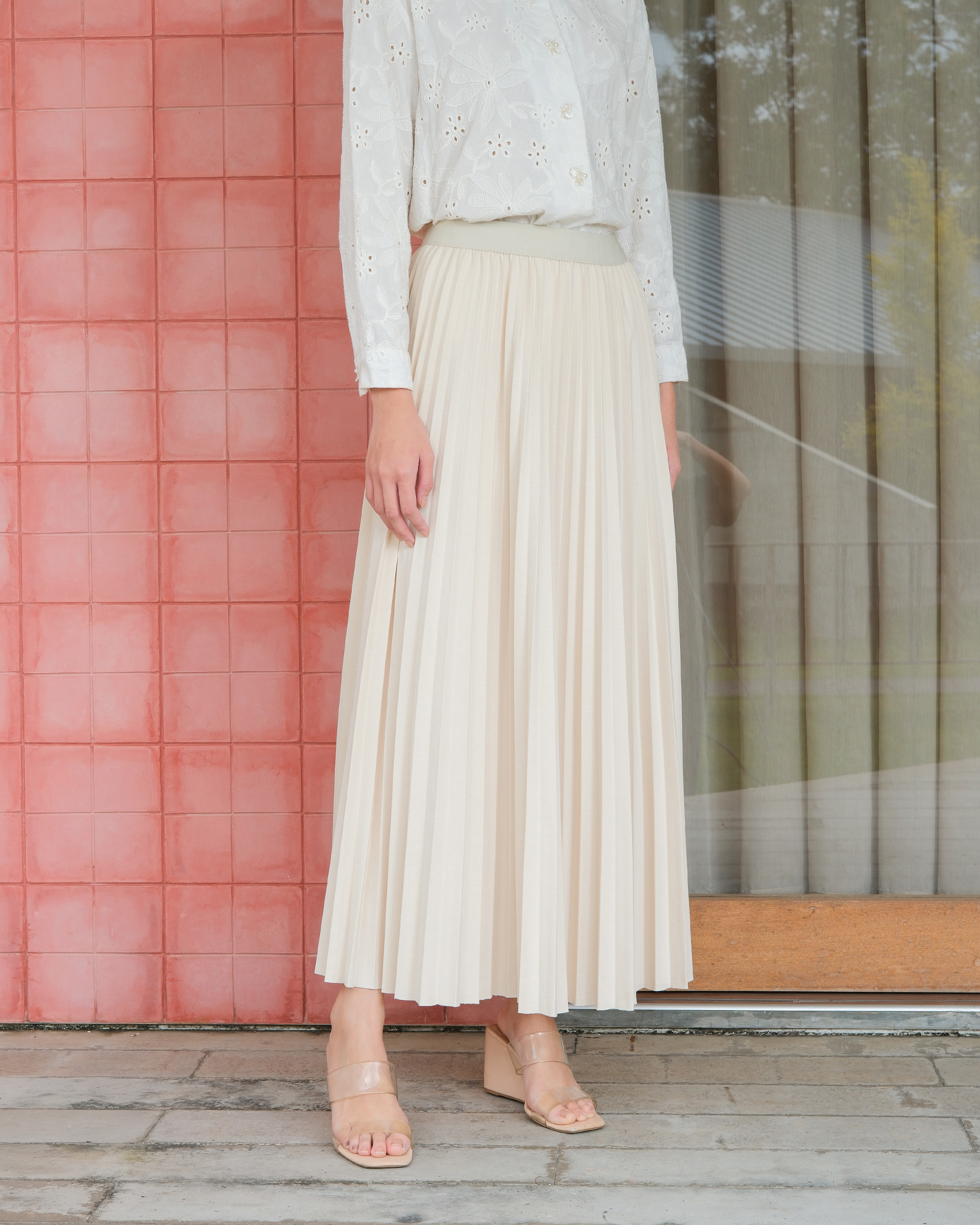 RANIA SKIRT - IVORY