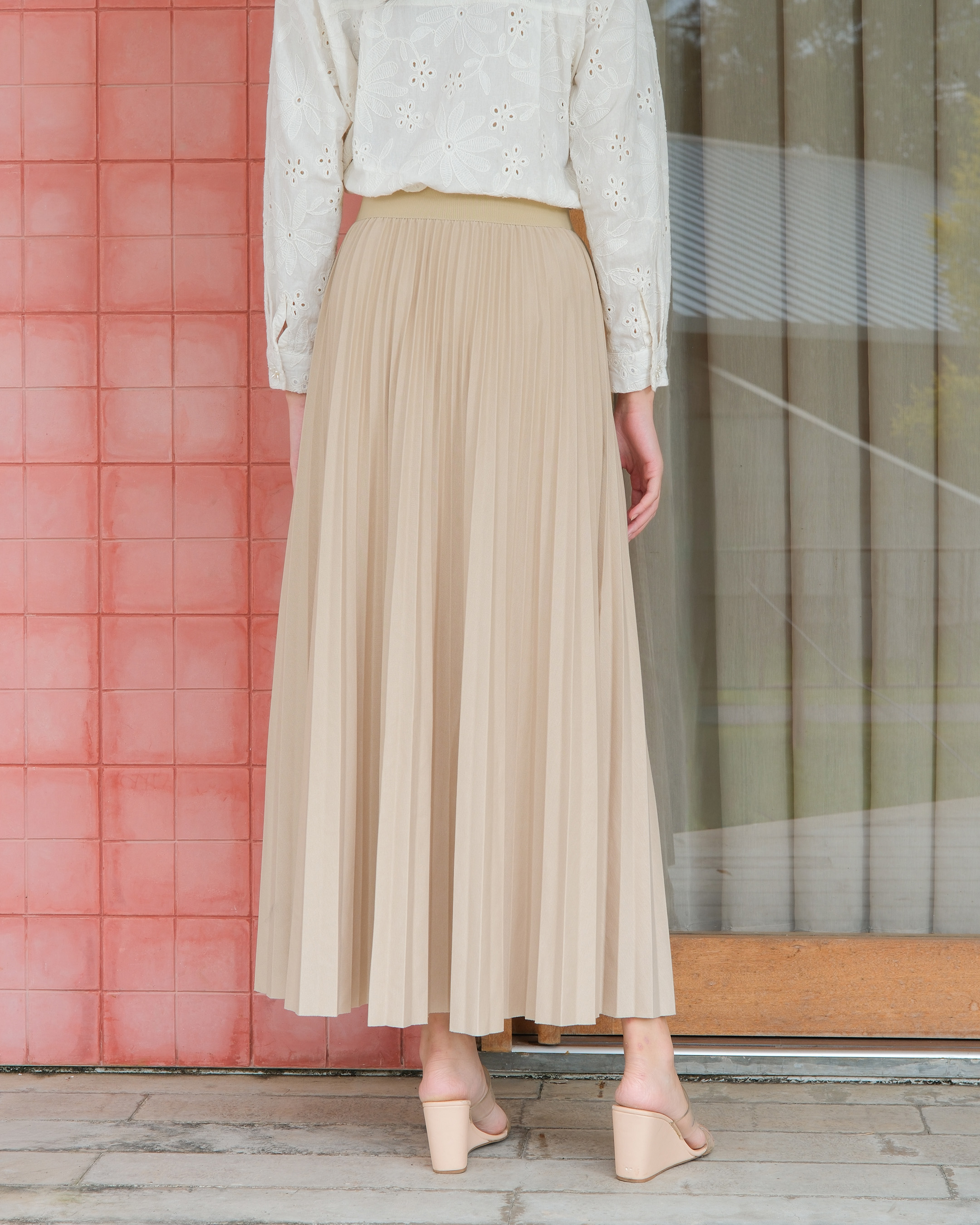 RANIA SKIRT - TAUPE