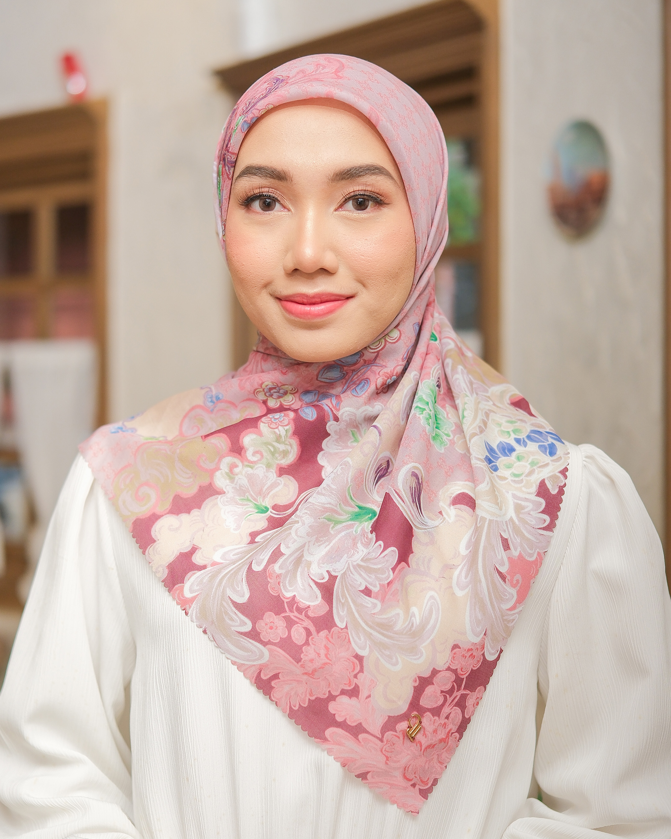 AMALA SCARF - GRAPE