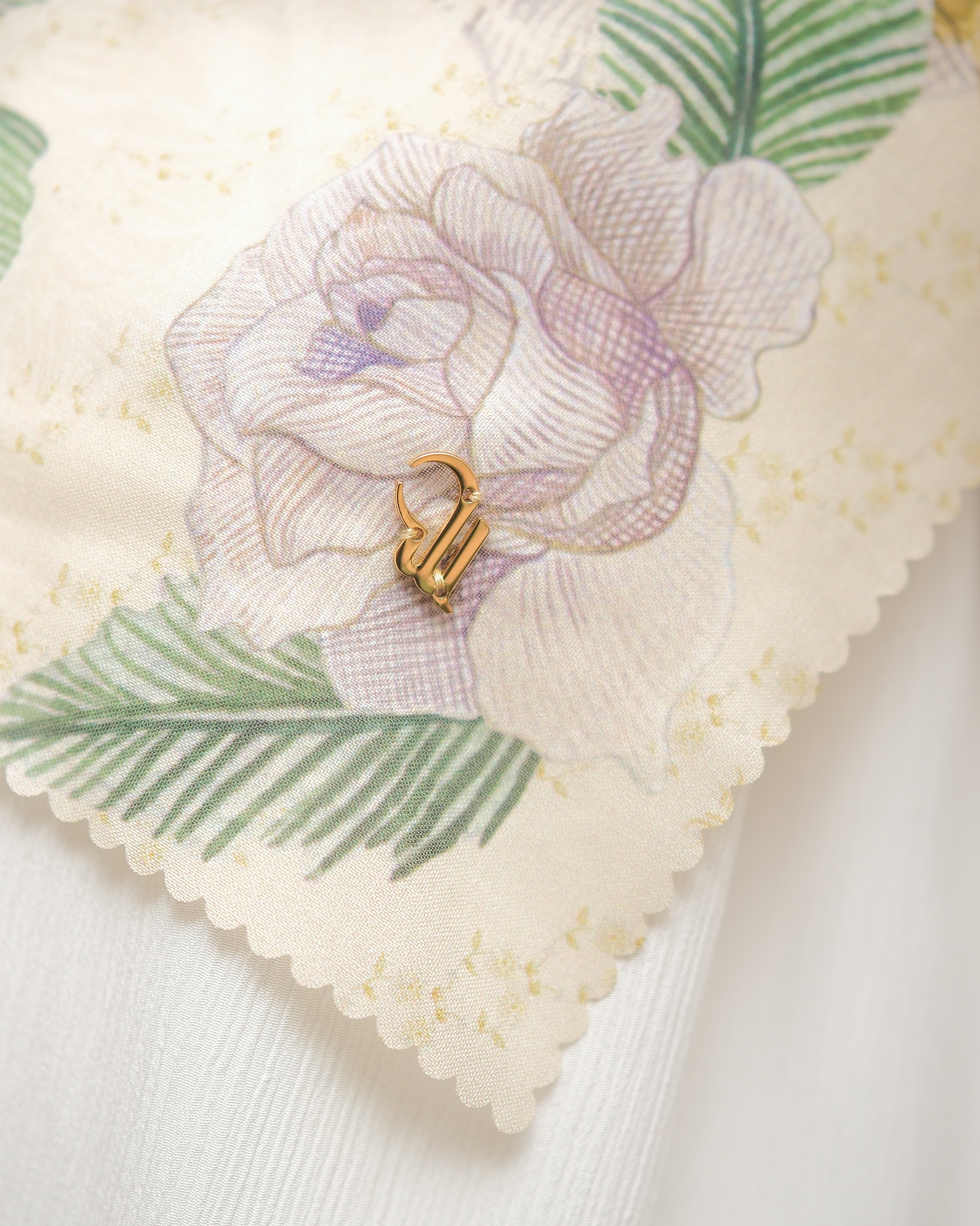 CHRYSA SCARF - CREAM