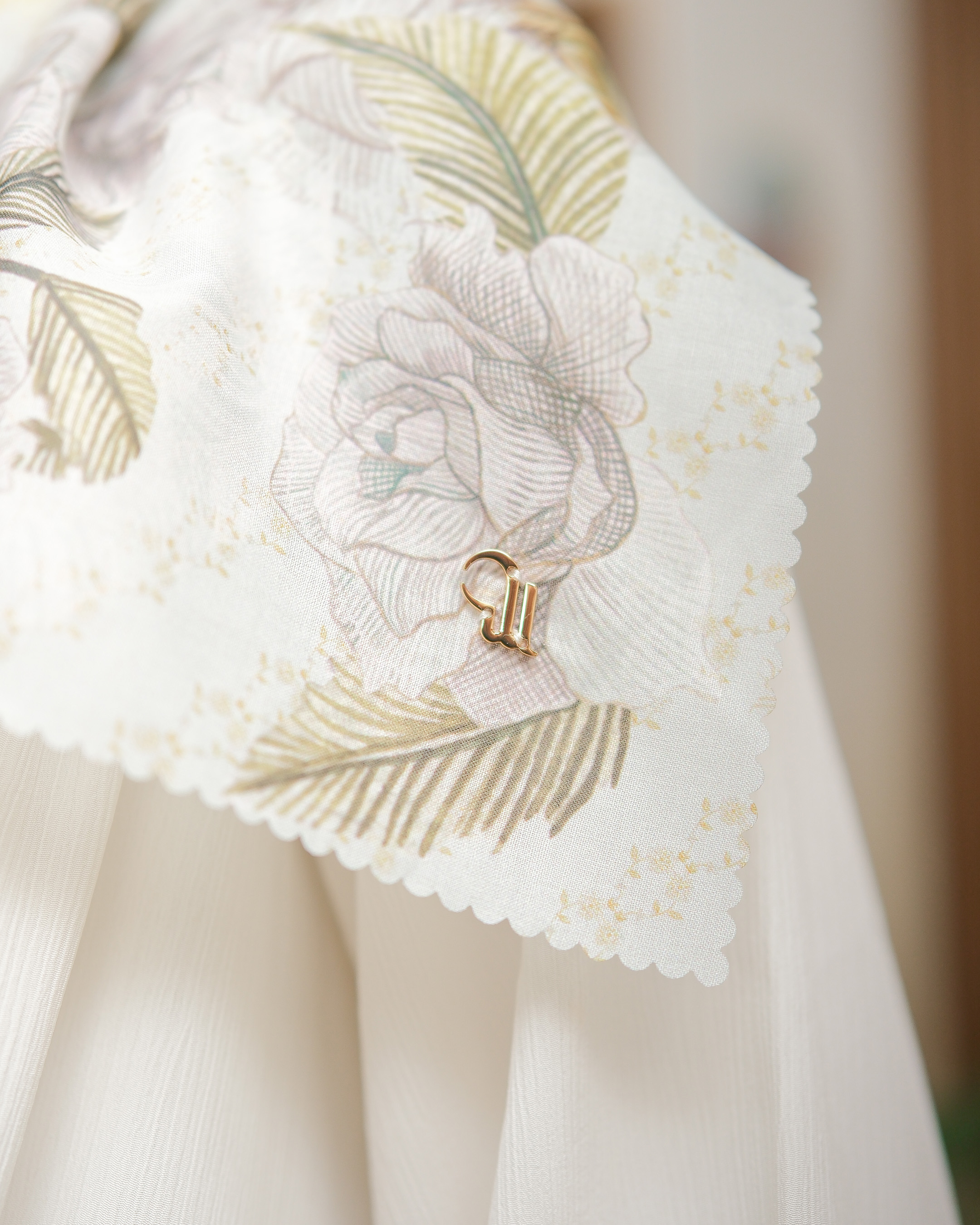 CHRYSA SCARF - LIGHT BLUE