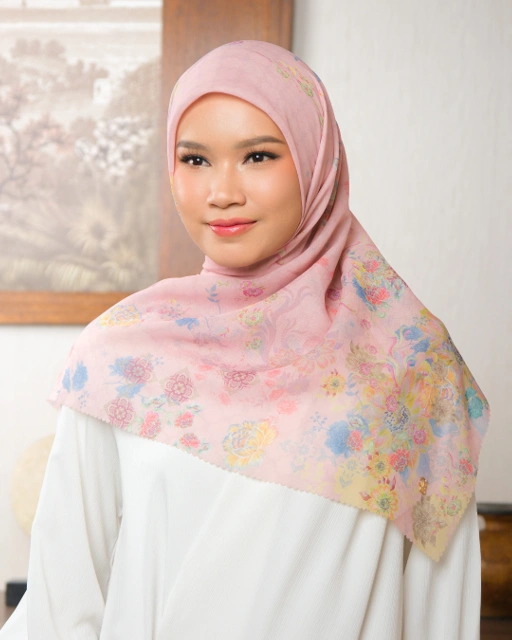 Image of BLOOME SCARF - FLAMINGO