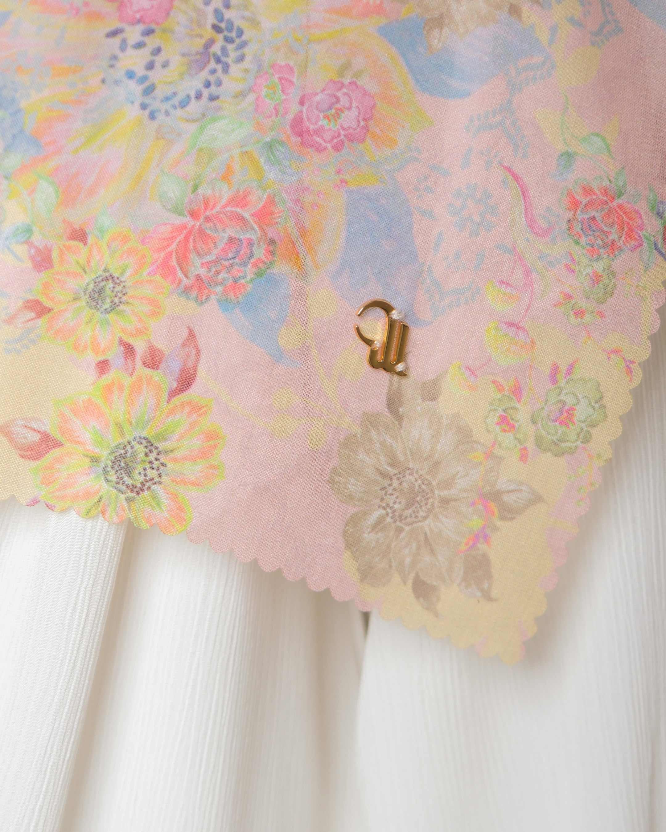 BLOOME SCARF - FLAMINGO