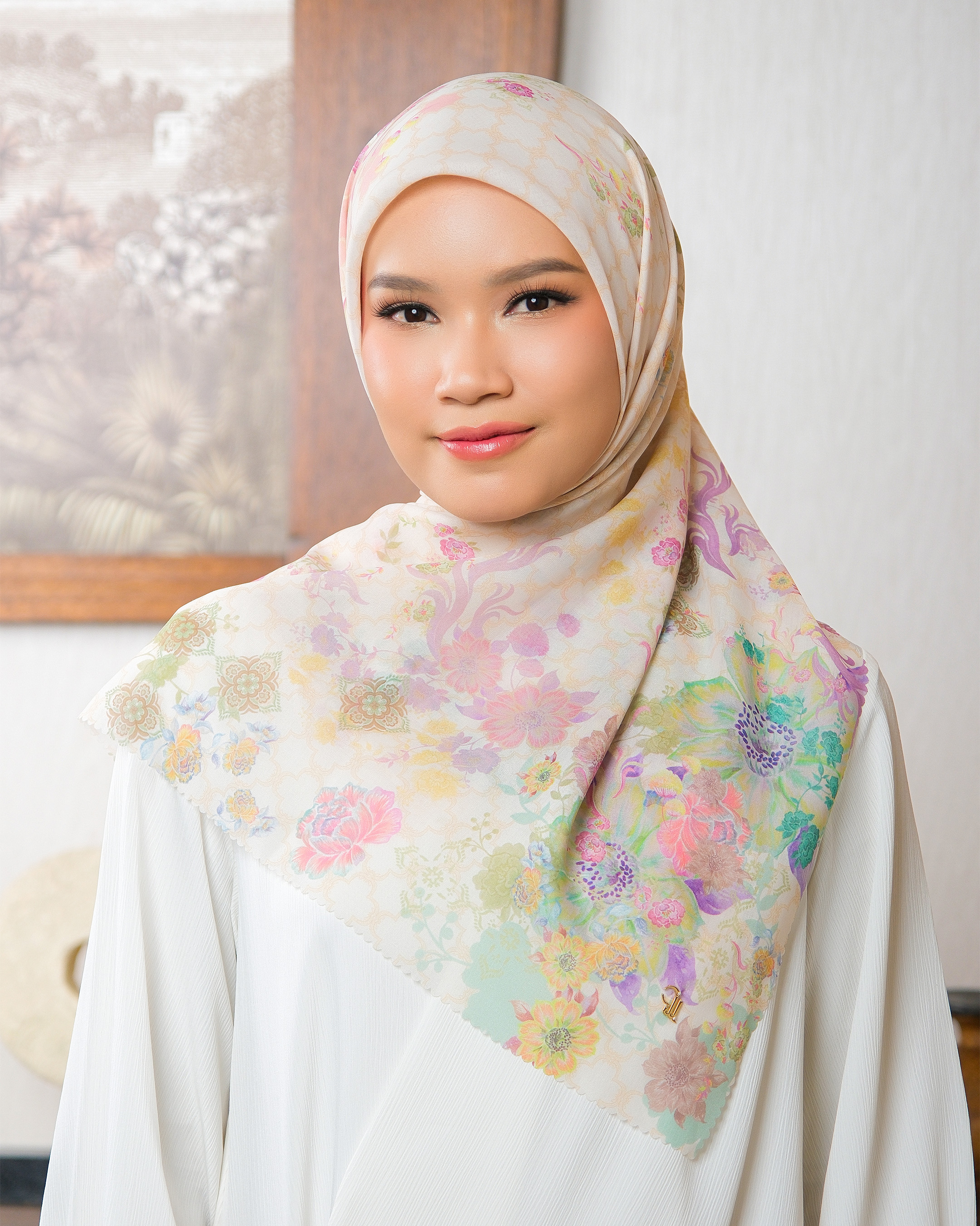 BLOOME SCARF - MATCHA
