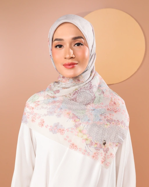 Image of INFINI SCARF - ASH PURPLE