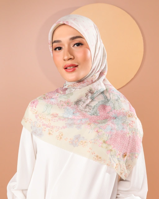 Image of INFINI SCARF - ROSE