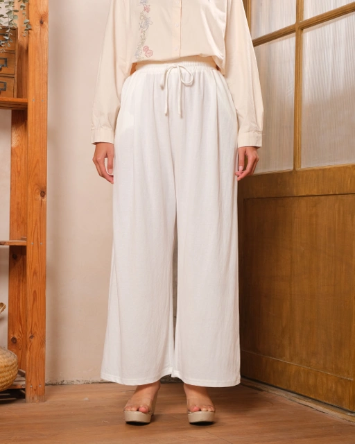 Image of ISAVA PANTS - BROKEN WHITE