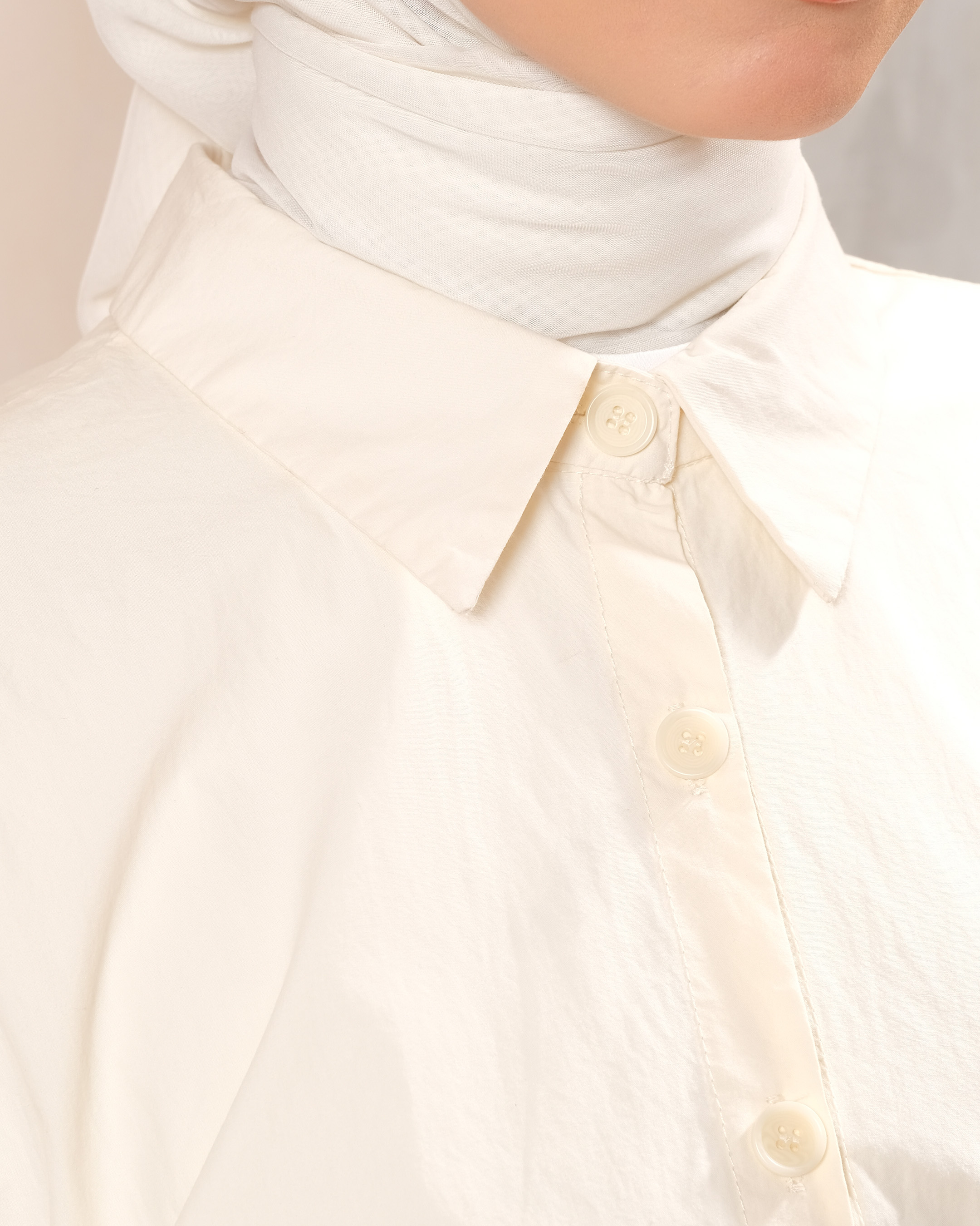 SOLENE SHIRT -  CREAM