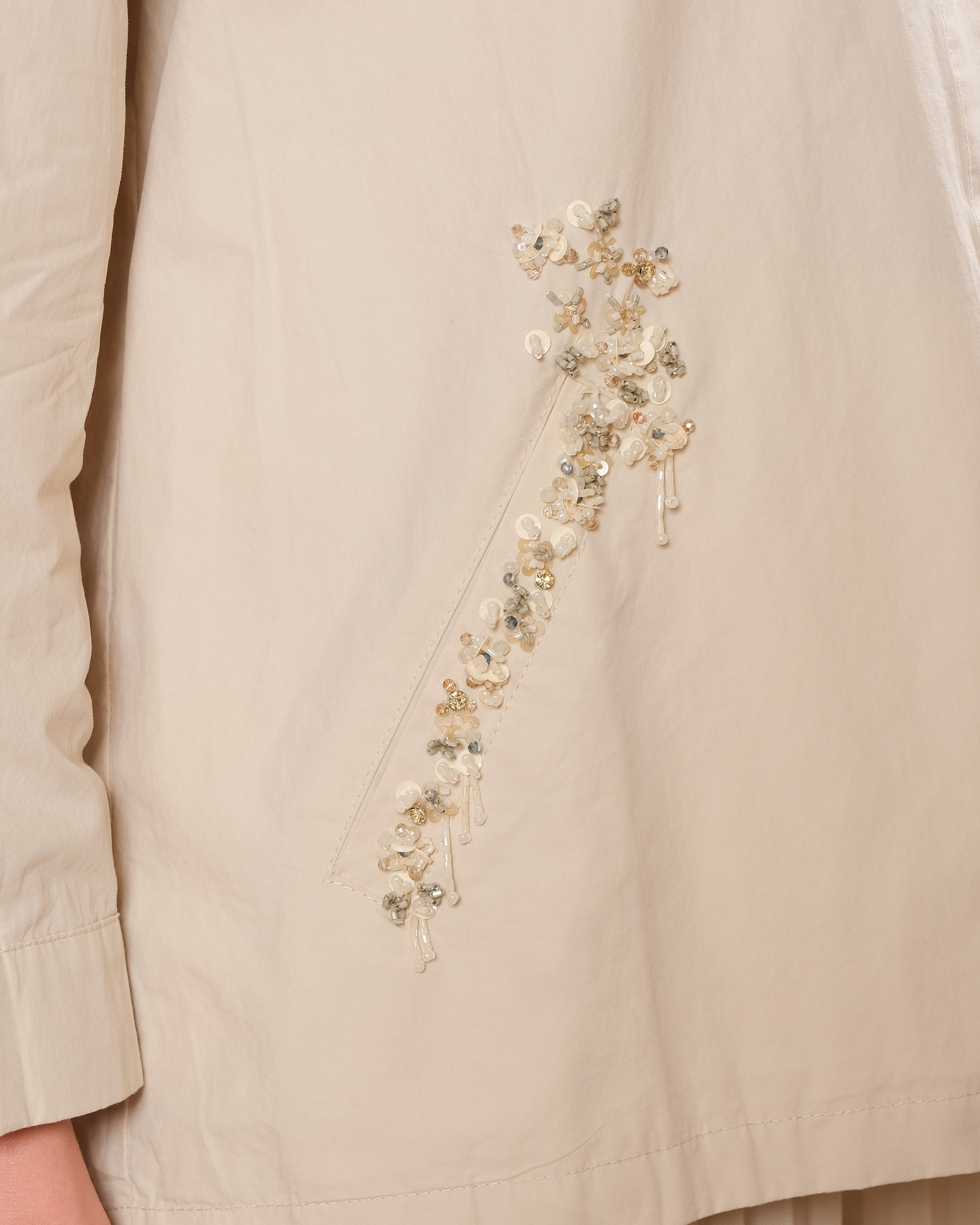 SOLENE SHIRT - GLASS GREEN
