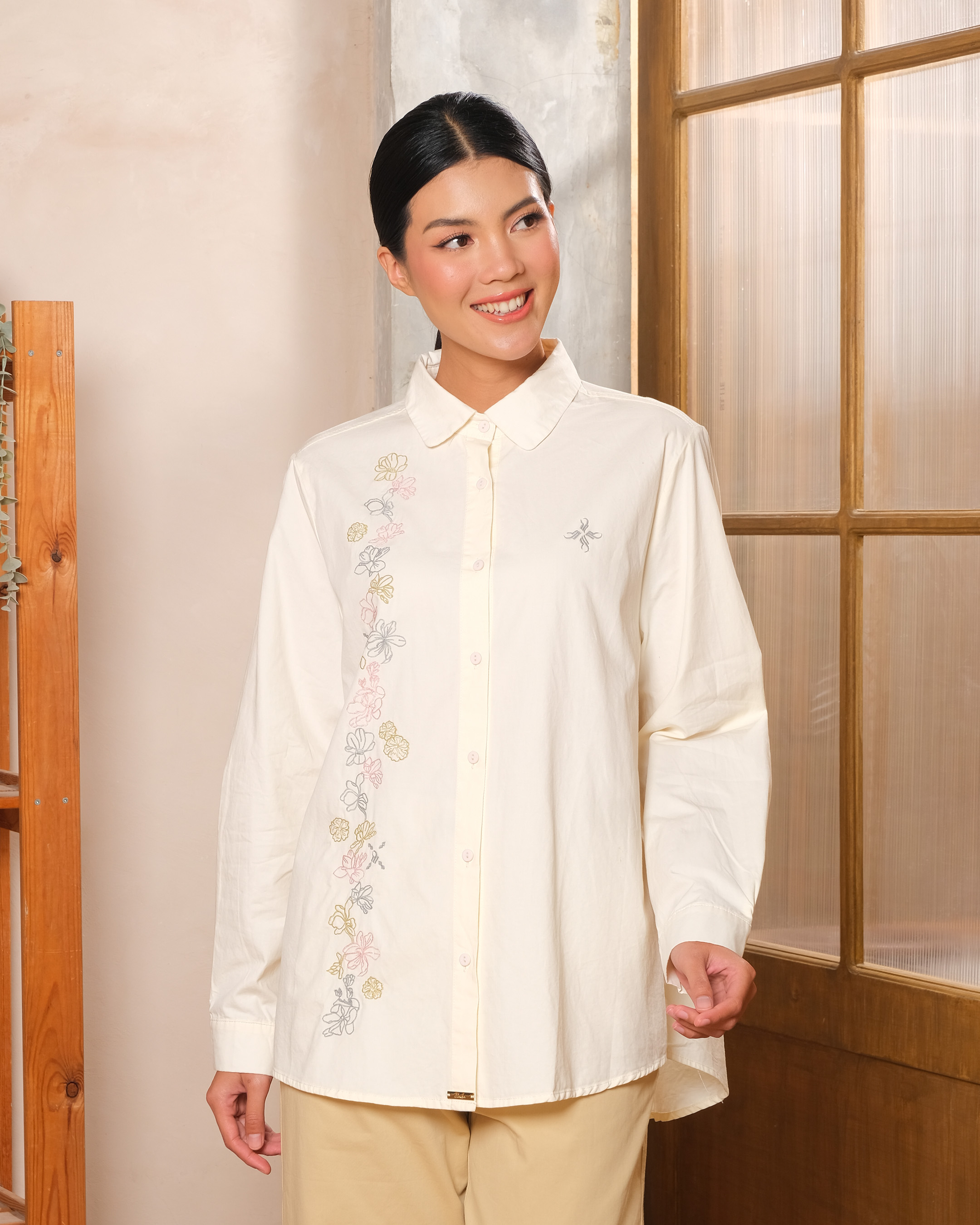 INARA SHIRT - BUTTER