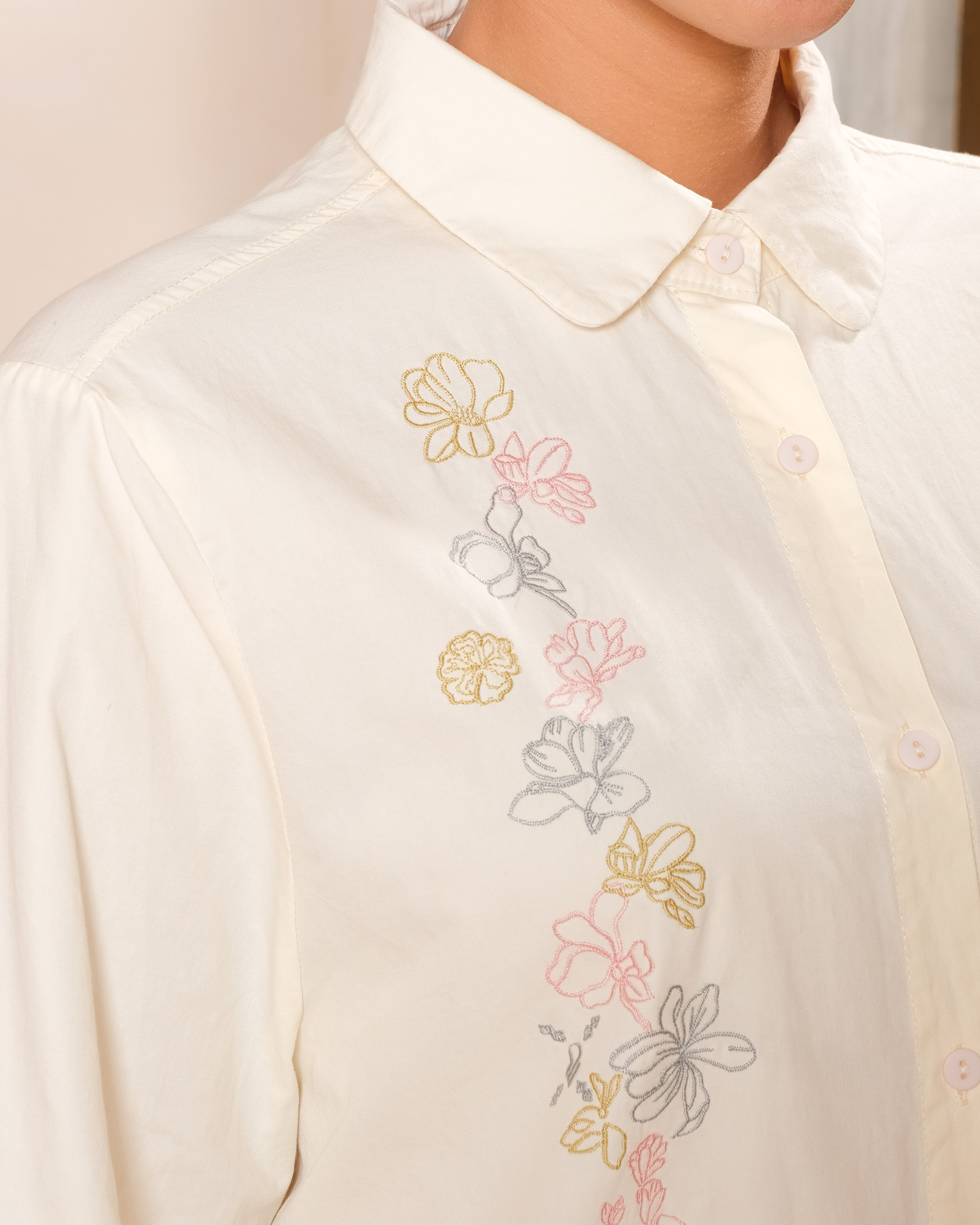 INARA SHIRT - BUTTER