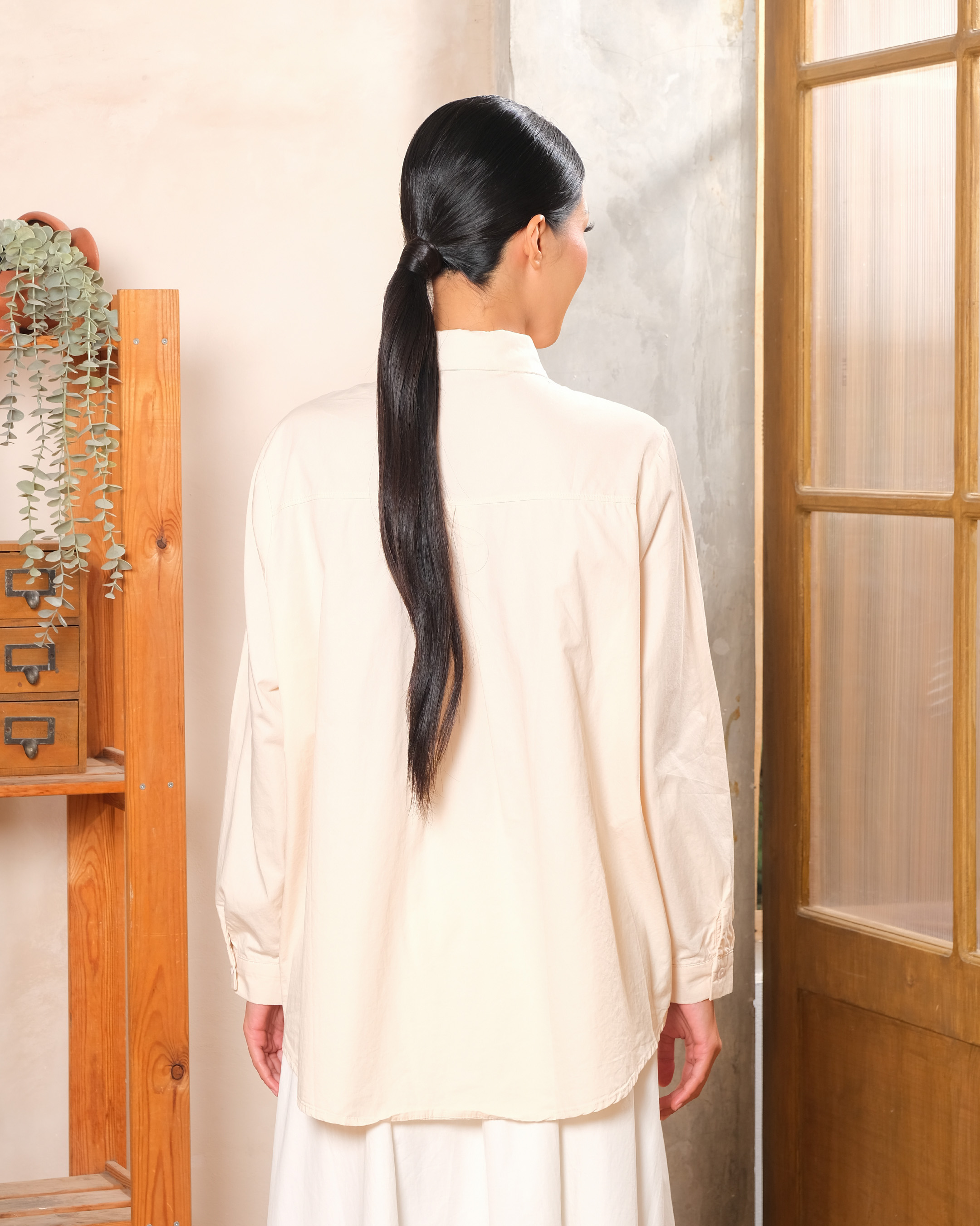 INARA SHIRT - BUTTERCREAM