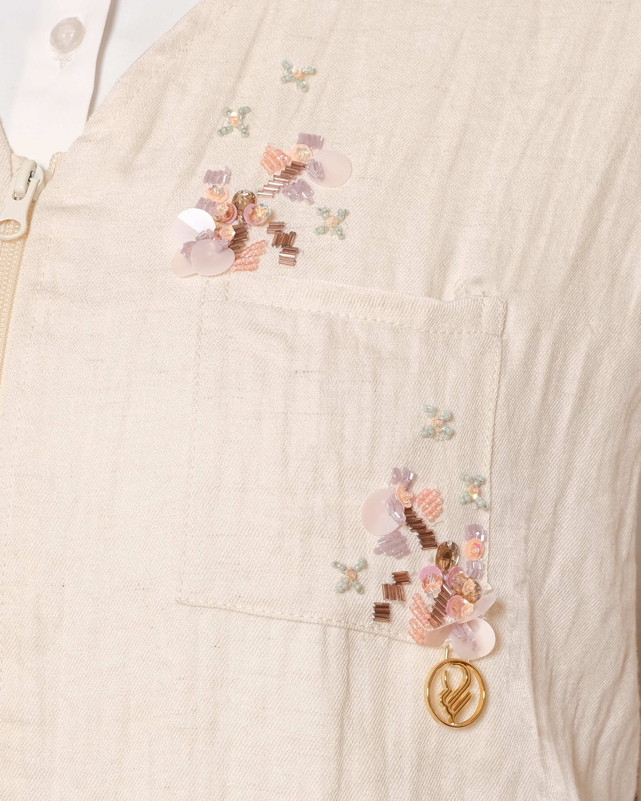 NARA VEST - CLOUD CREAM