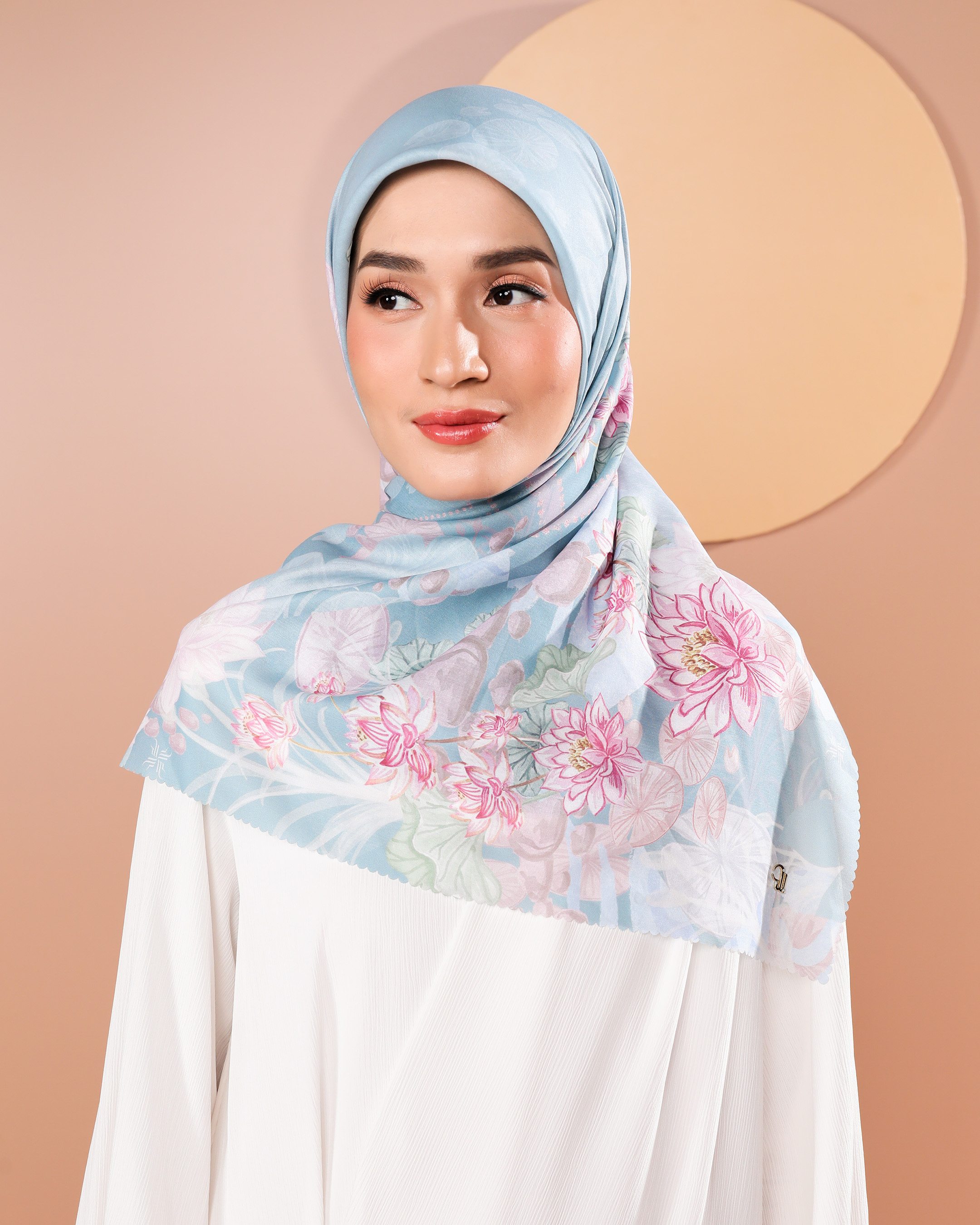 ADITI SCARF - AQUAMARINE