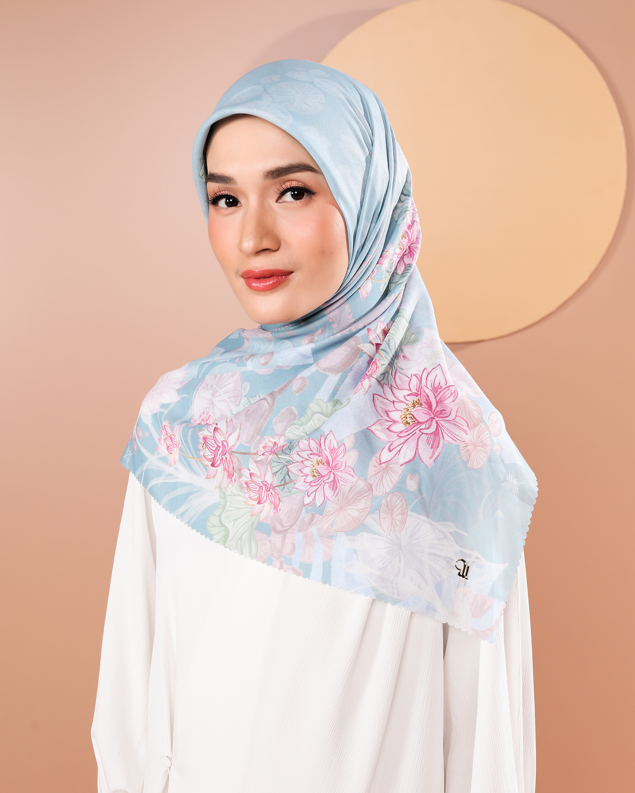 ADITI SCARF - AQUAMARINE